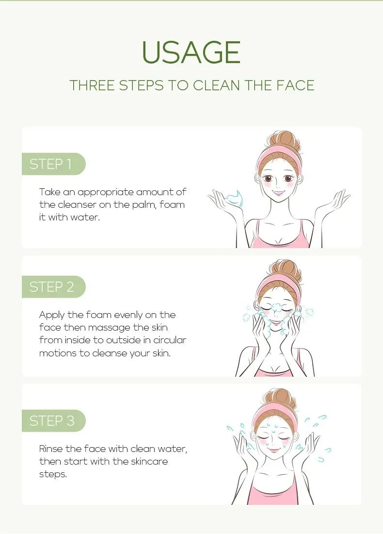 Vitamin C Facial Cleanser – Deep Cleansing & Blackhead Removal Face Wash-Face Wash-Blushia