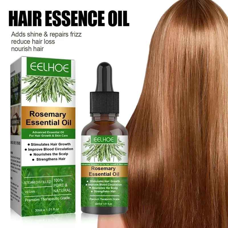 Pure Rosemary Essential Oil for Hair, Scalp & Skin