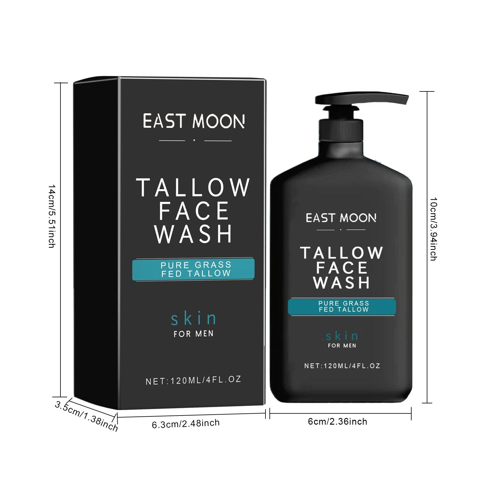 Men’s Deep Cleansing Face Wash – Oil Control & Acne Removal-Face Wash-Blushia