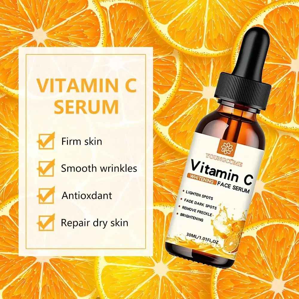 Vitamin C Facial Essence 30ML – Brightening, Hydrating & Anti-Aging Serum-Face Serum-Blushia