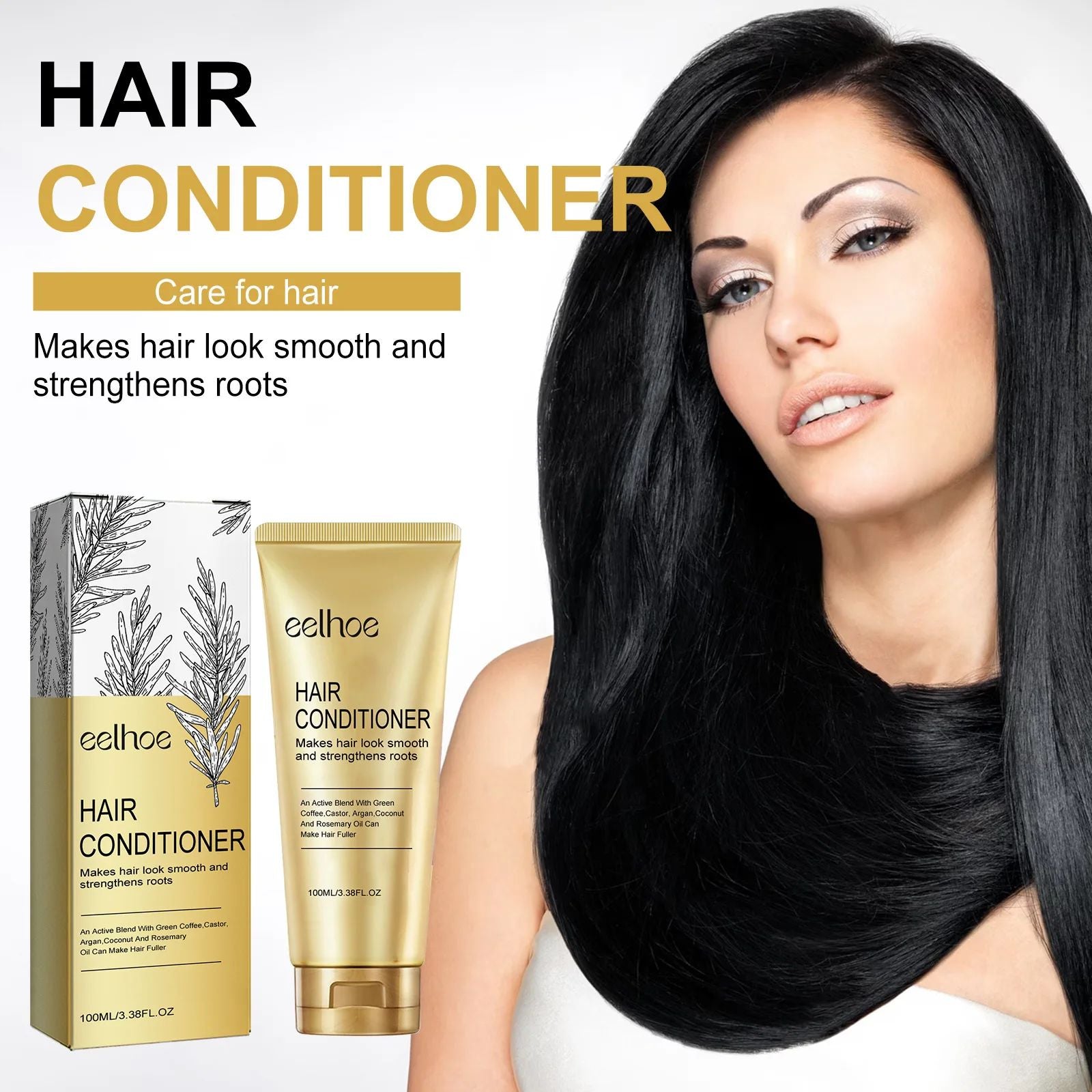 EELHOE Rosemary Hair Conditioner – Deep Moisturizing, Nourishing & Repairing Hair-Conditioner-Blushia