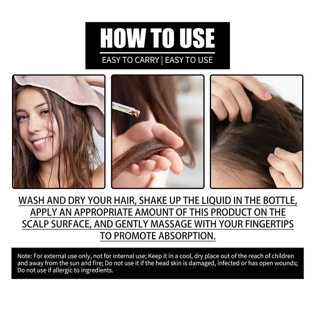 Biotin Hair Growth Oil – Prevent Hair Loss & Nourish Scalp with Essential Oils-Hair Oil-Blushia