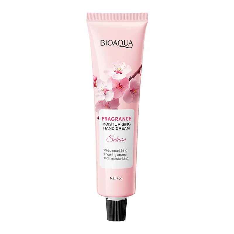 BIOAQUA Sakura Hand Cream – Moisturizing & Nourishing for Dry Skin-Hand Moisturiser-Blushia