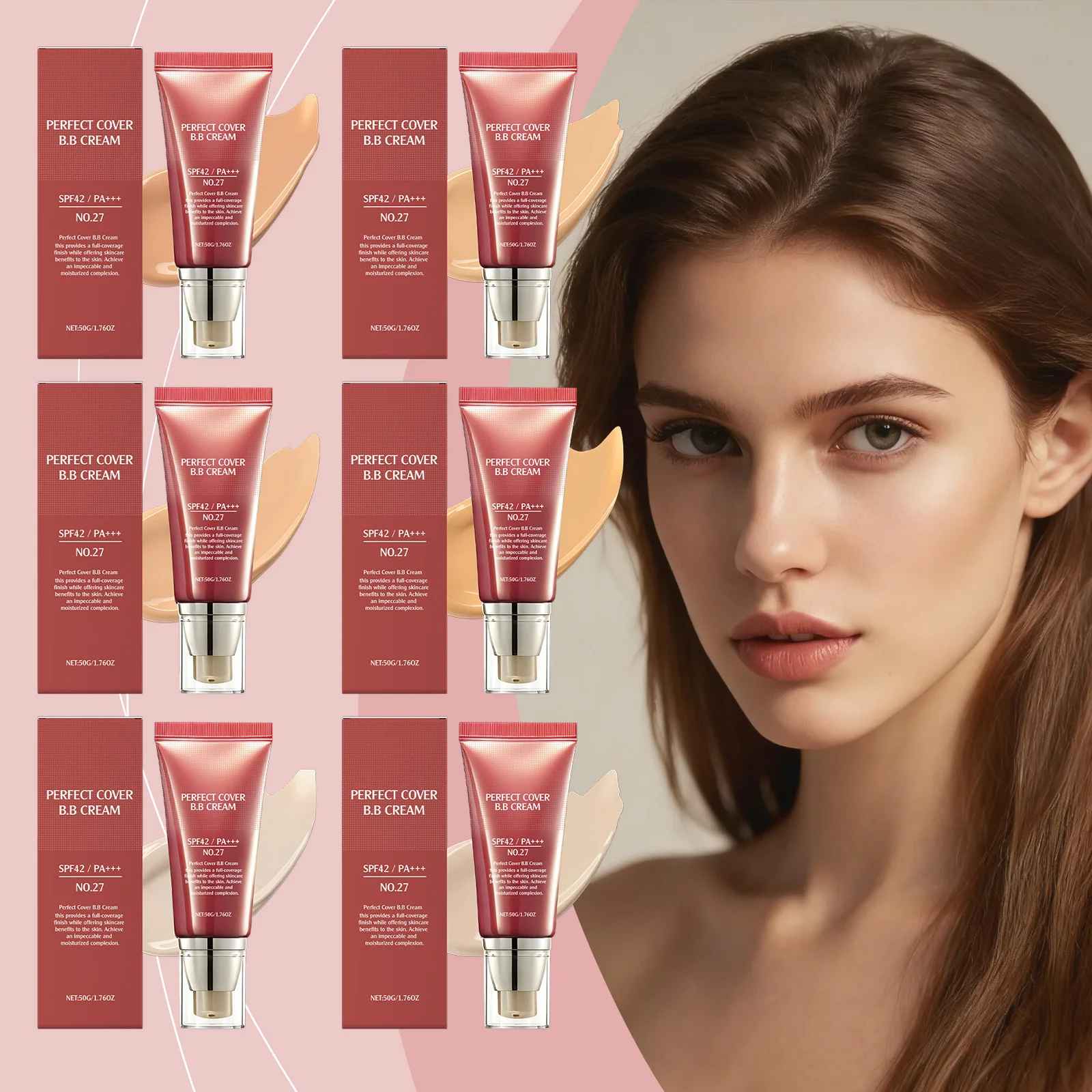 BB Cream SPF 42 PA+++ – Full Coverage Tinted Moisturiser & Concealer-BB Cream-Blushia