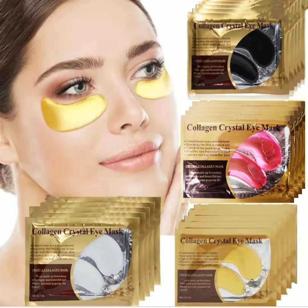 20PCS (10 Pairs) Gold Collagen Eye Masks – Firming & Moisturizing-Eye Mask-Blushia