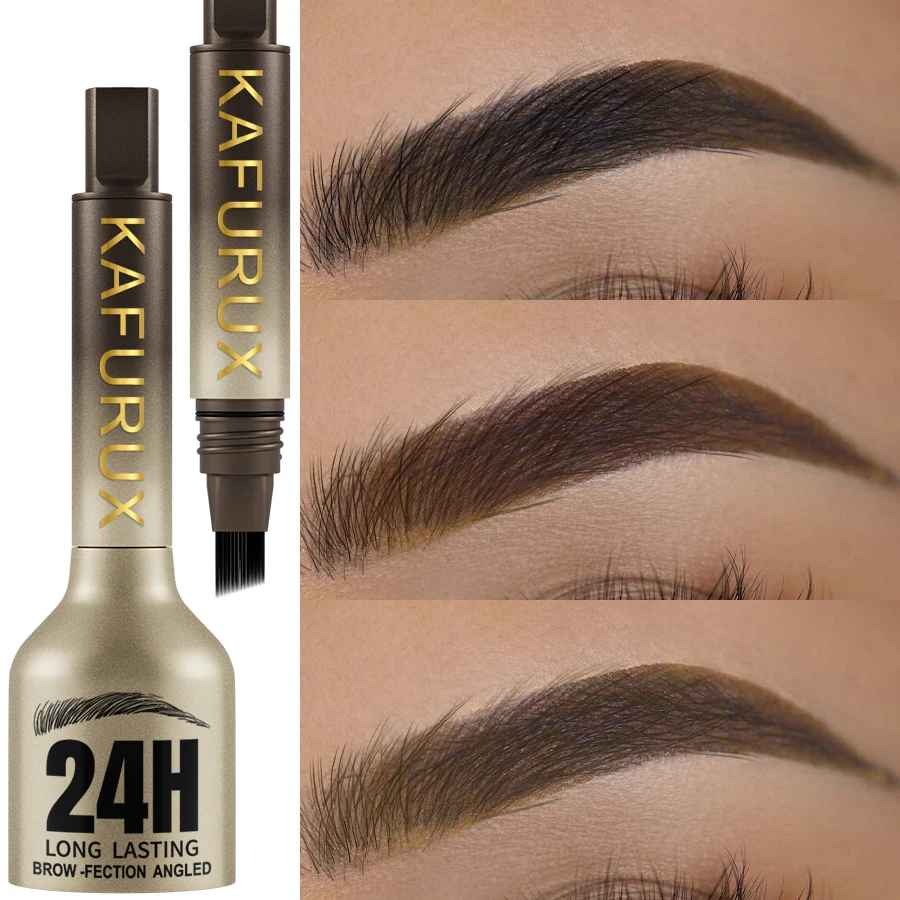 3D Eyebrow Pencil with Brush – Waterproof Long-Lasting Natural Brow Enhancer-Brows-Blushia
