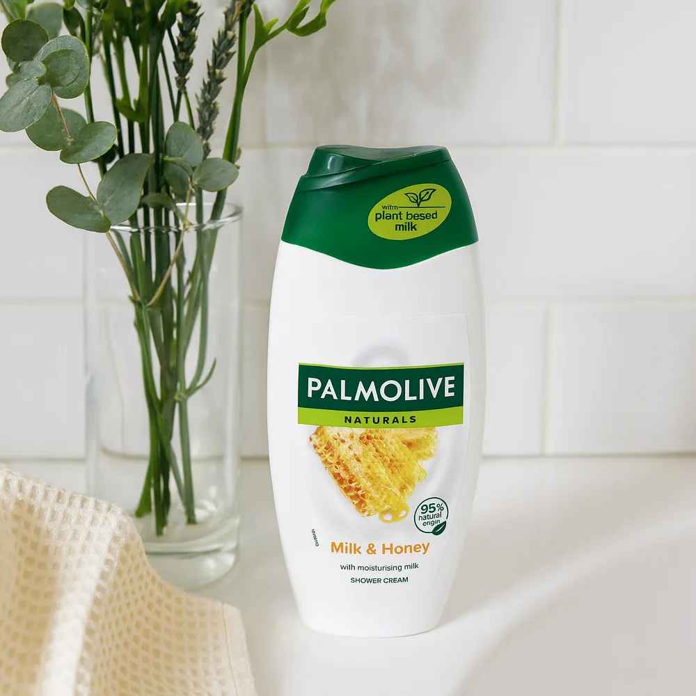 Palmolive Natural Shower Cream Milk & Honey Moisturising Body Wash Gentle Daily Skin Care-Body Wash-Blushia