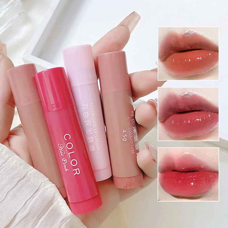 Tinted Moisturizing Lip Balm - Hydrating, Fade Lip Lines, Prevent Chapping-Tinted Lip Balm-Blushia