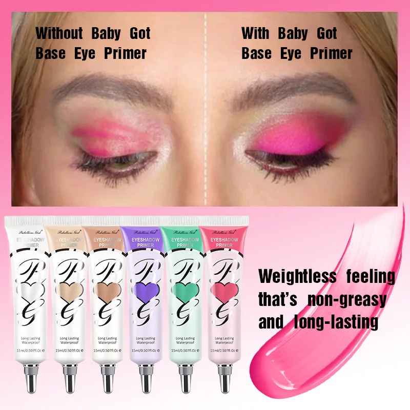 Colourful Eyeshadow Primer – Sweat-Resistant Long-Lasting Eye Base-Eye Primer-Blushia