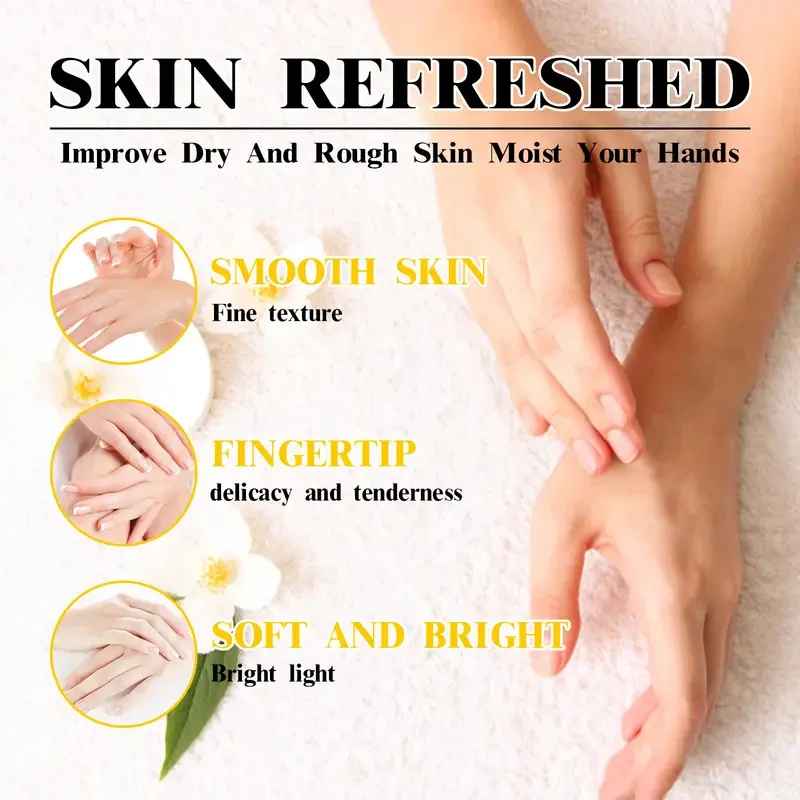 Honey Hand Wax Mask – Moisturising & Exfoliating Hand Treatment-Hand Mask-Blushia