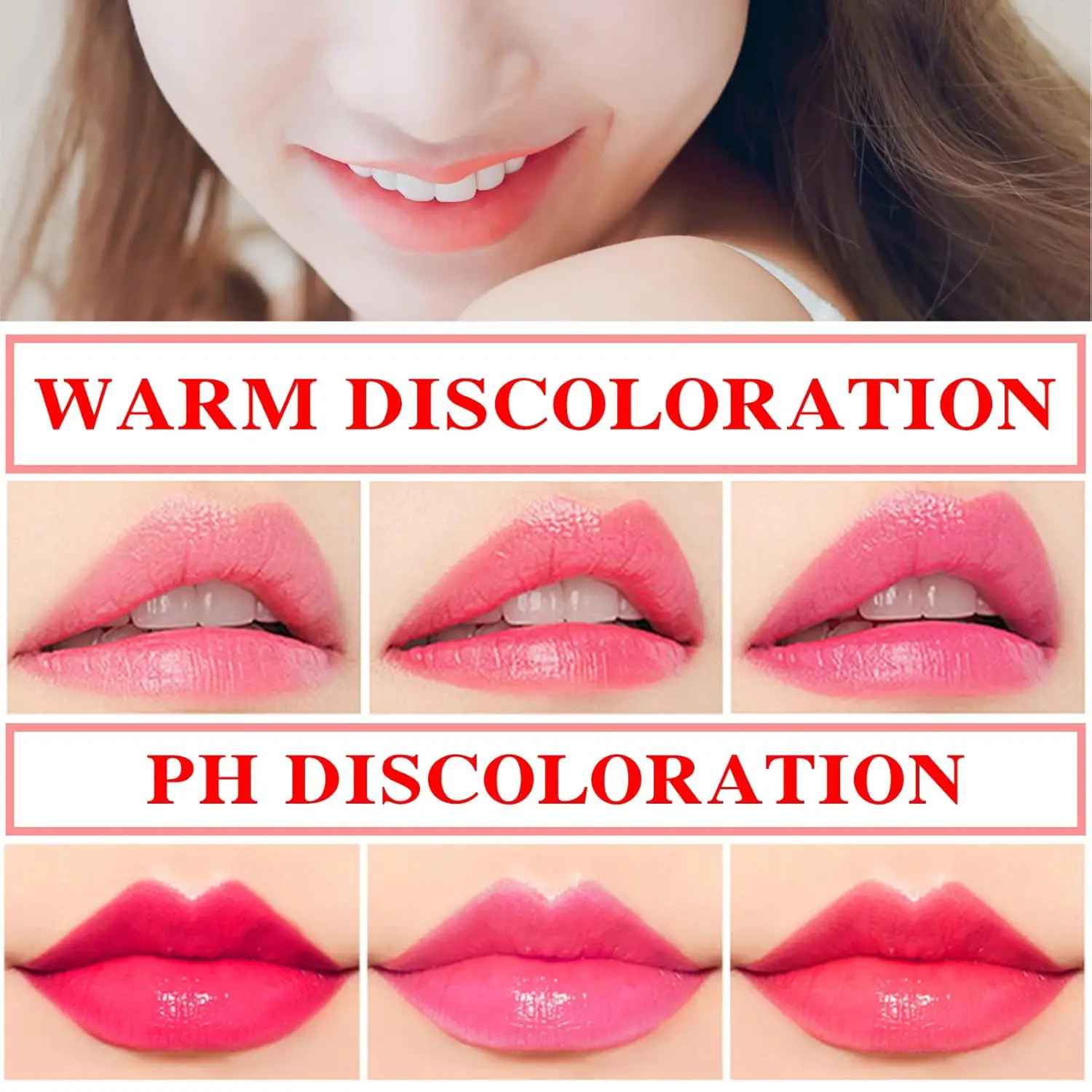 2PCS Aloe Vera PH Color-Changing Lip Balm – Hydrating Tinted Lipstick-Tinted Lip Balm-Blushia