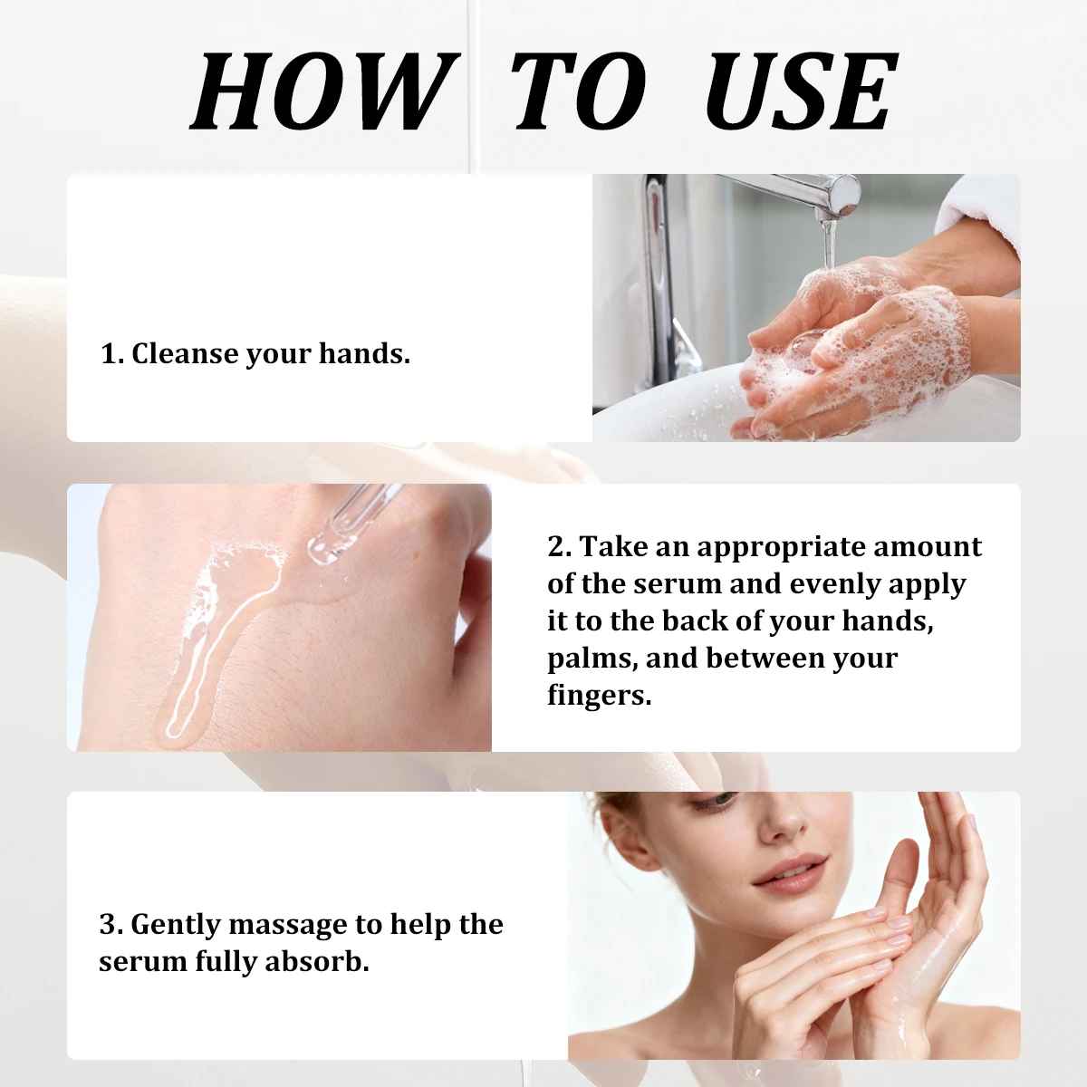 Hand Care Moisturizing Serum 30ml – Repair & Hydrate Dry Cracked Hands-Hand Serum-Blushia