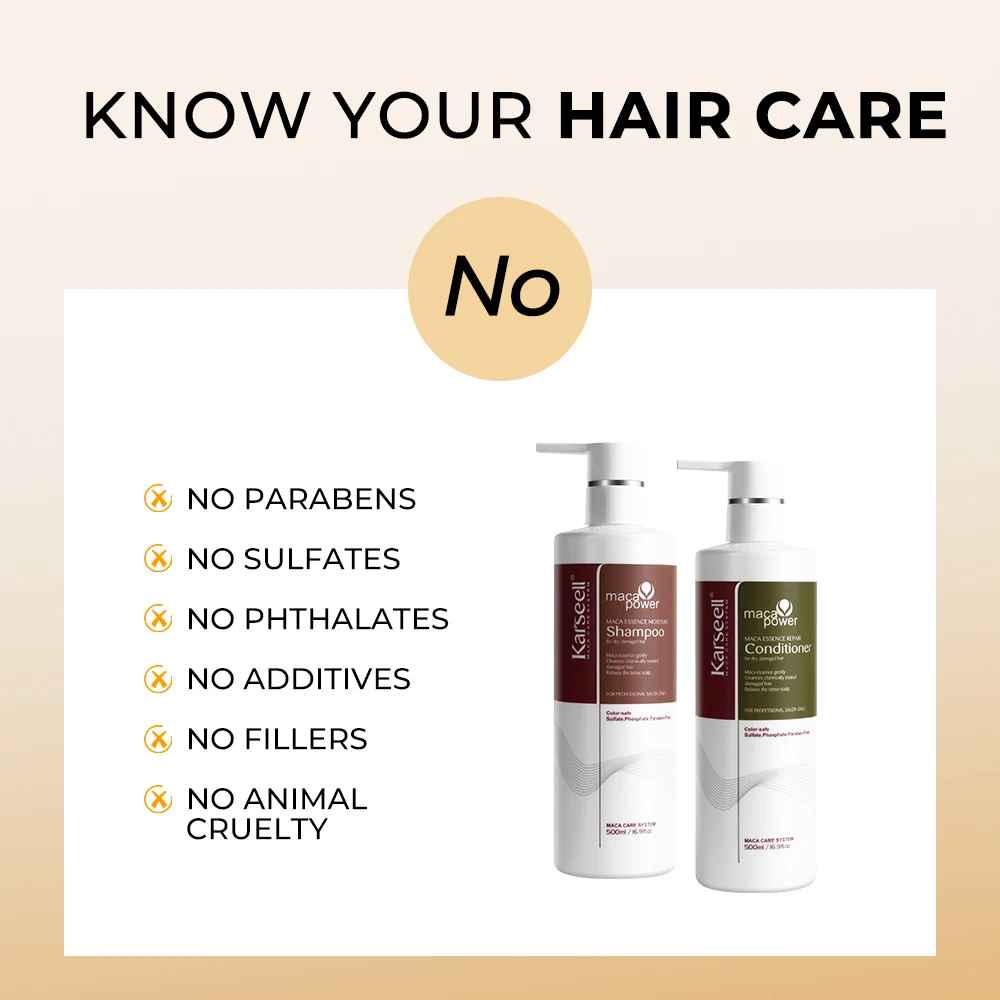 Karseell Collagen Hair Treatment – Repair & Conditioning Shampoo and Conditioner-Shampoo & Conditioner-Blushia