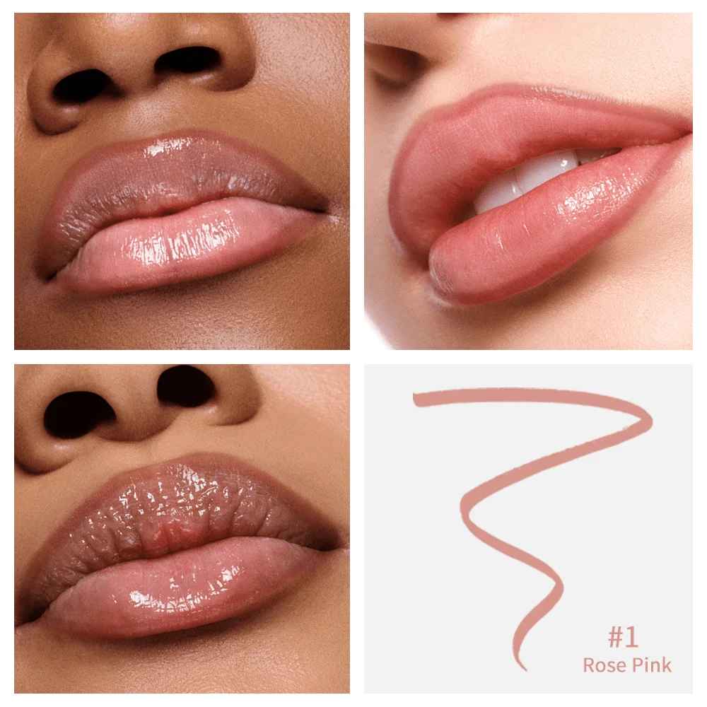 Waterproof Peel-Off Lip Liner – Long-Lasting Matte Lip Tint Brown-Lip Liner-Blushia