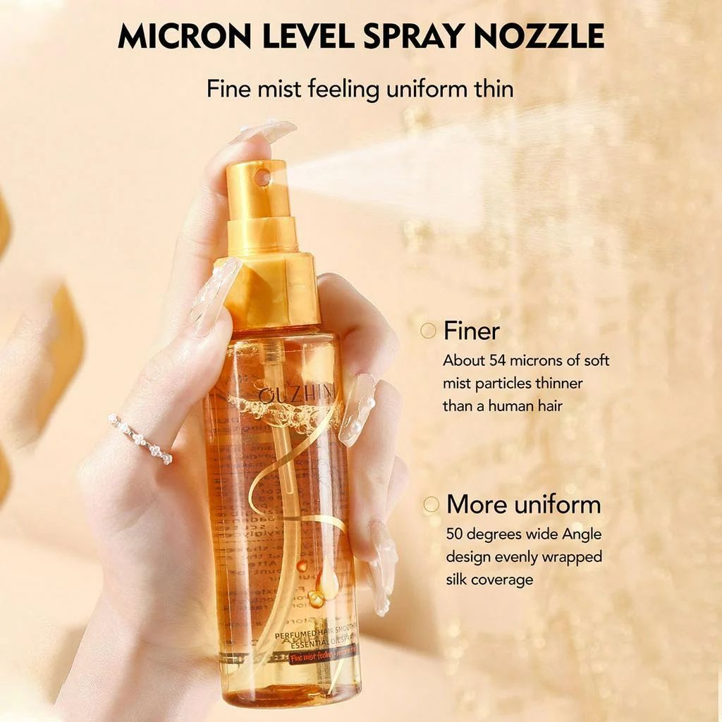 Deep Nourishing Hair Essential Oil Spray – Repair, Hydrate & Add Shine-Hair Oil-Blushia