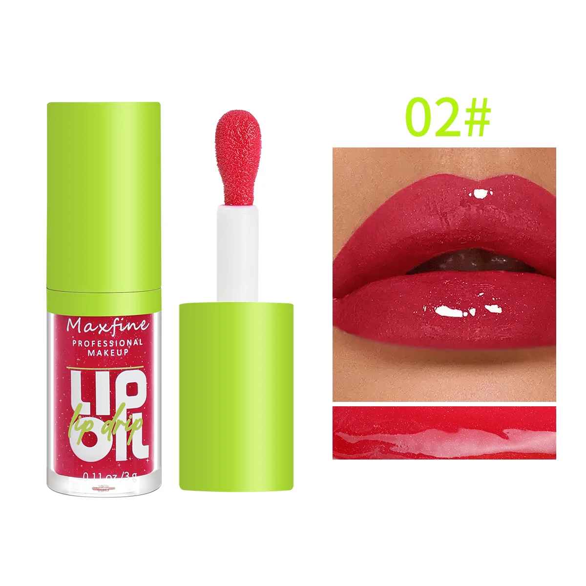 Moisturising Transparent Lip Gloss – Luminous Hydrating Lip Oil Shine-Lip Gloss-Blushia
