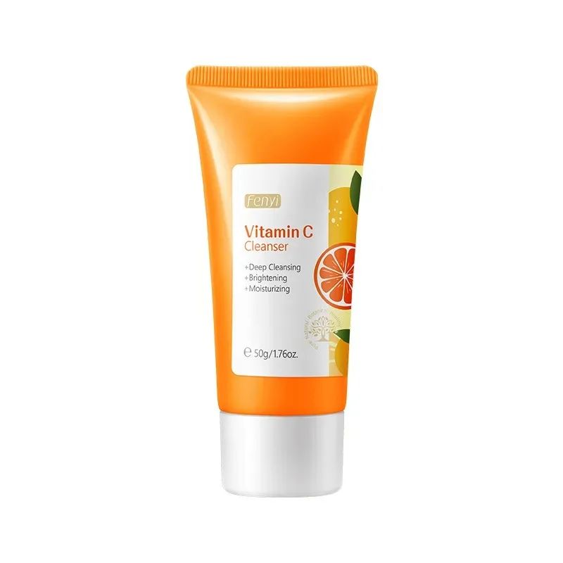 Vitamin C Facial Cleanser – Deep Cleansing & Blackhead Removal Face Wash-Face Wash-Blushia