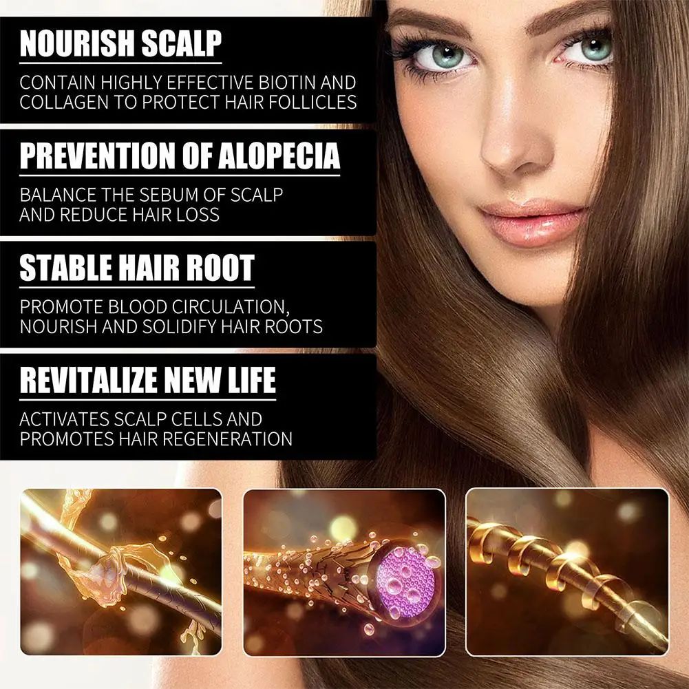 Biotin Hair Growth Oil – Prevent Hair Loss & Nourish Scalp with Essential Oils-Hair Oil-Blushia