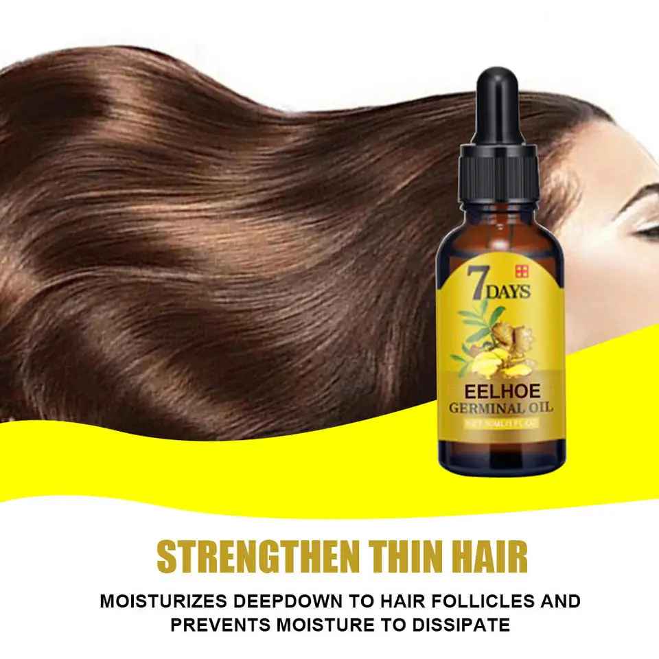Ginger Hair Oil – Scalp Nourishing & Hair Root Strengthening Treatment