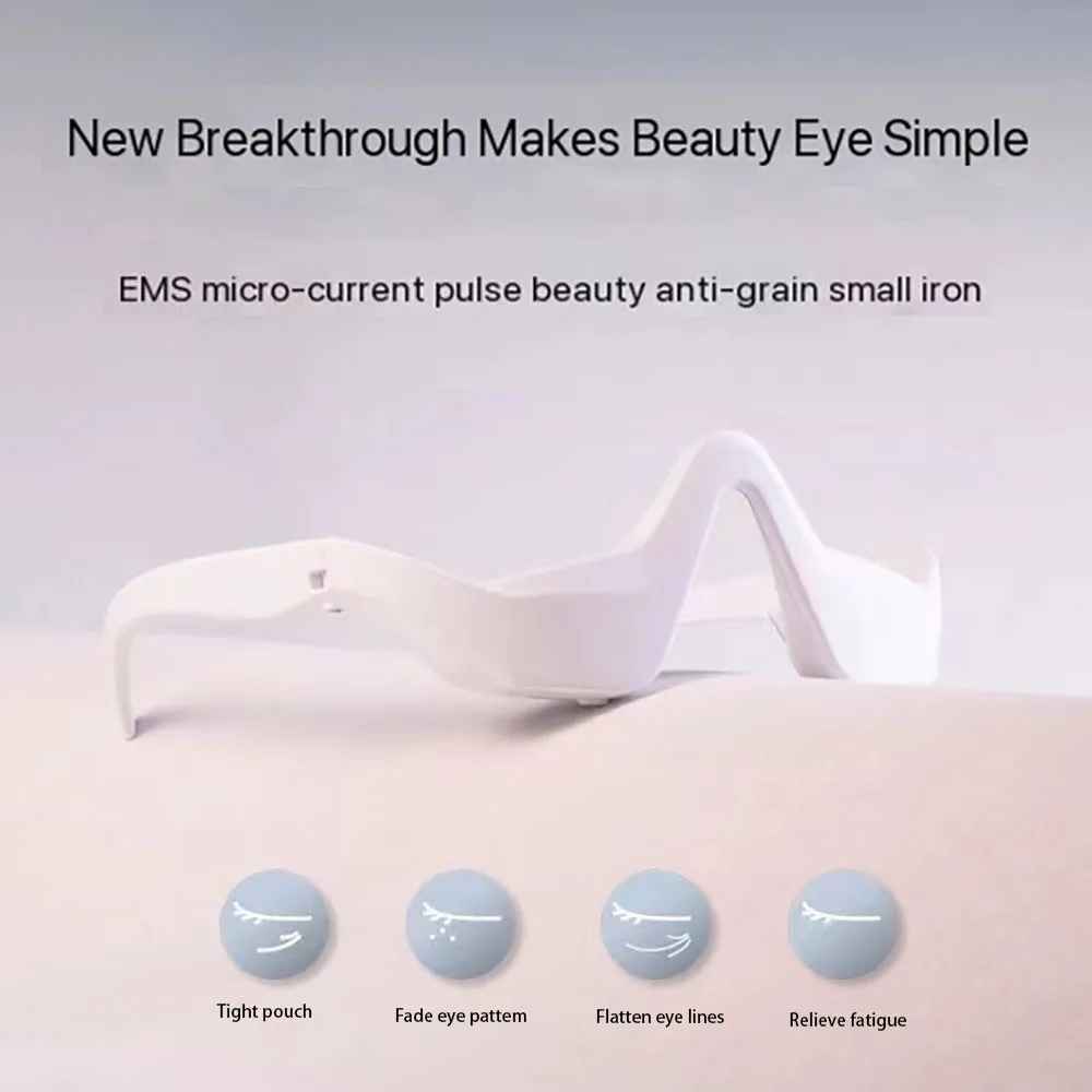 EMS Red Light Eye Massager Glasses – Relieve Eye Fatigue, Dark Circles & Puffiness-Eye Massager Device-Blushia