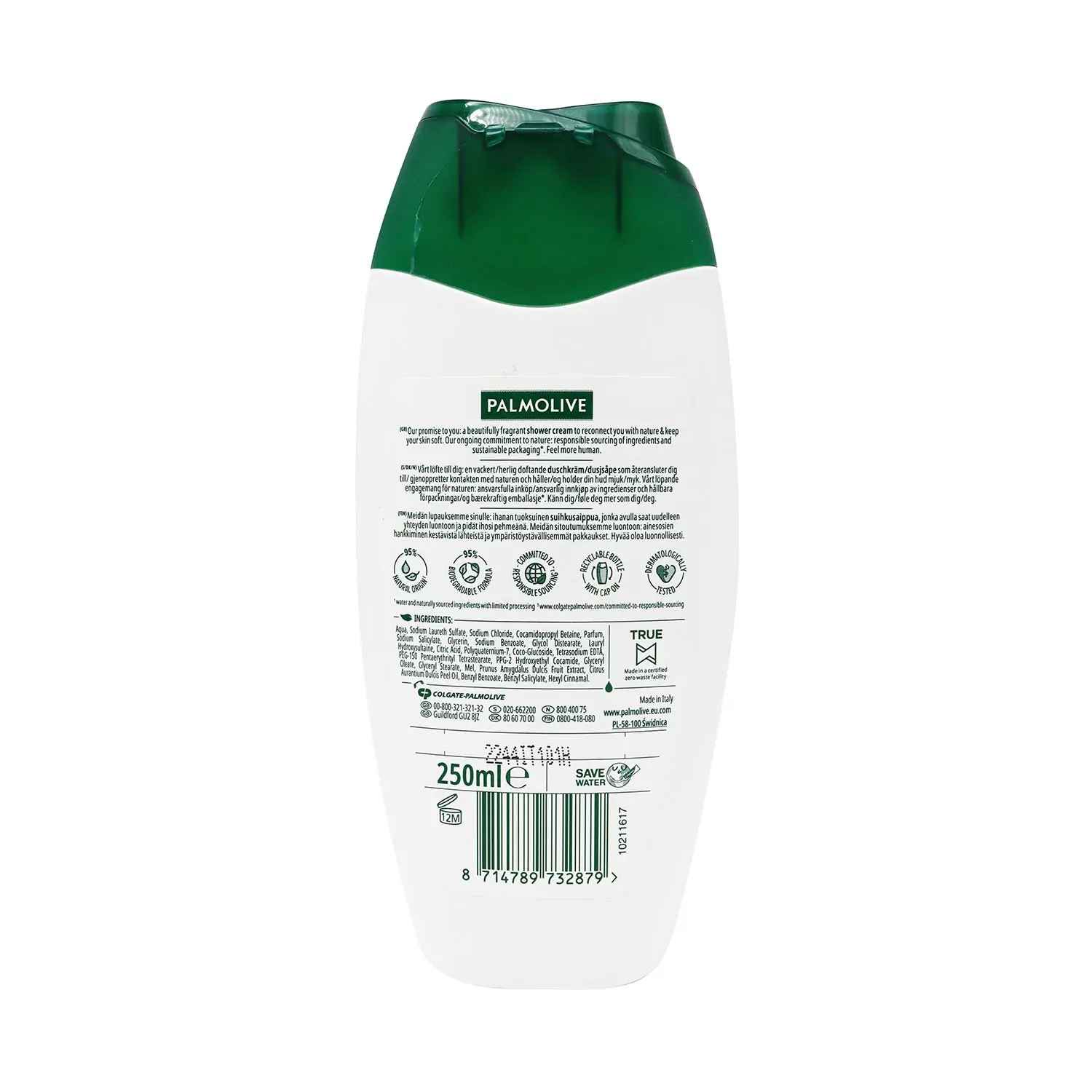 Palmolive Natural Shower Cream Milk & Honey Moisturising Body Wash Gentle Daily Skin Care-Body Wash-Blushia
