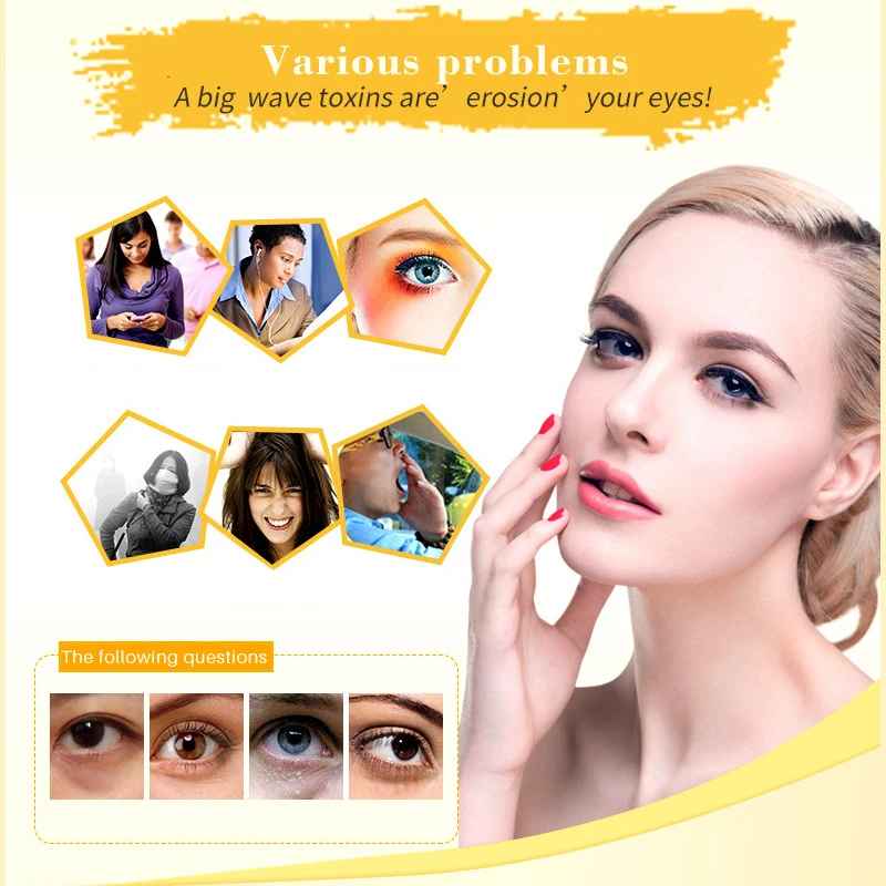 20PCS (10 Pairs) Gold Collagen Eye Masks – Firming & Moisturizing-Eye Mask-Blushia