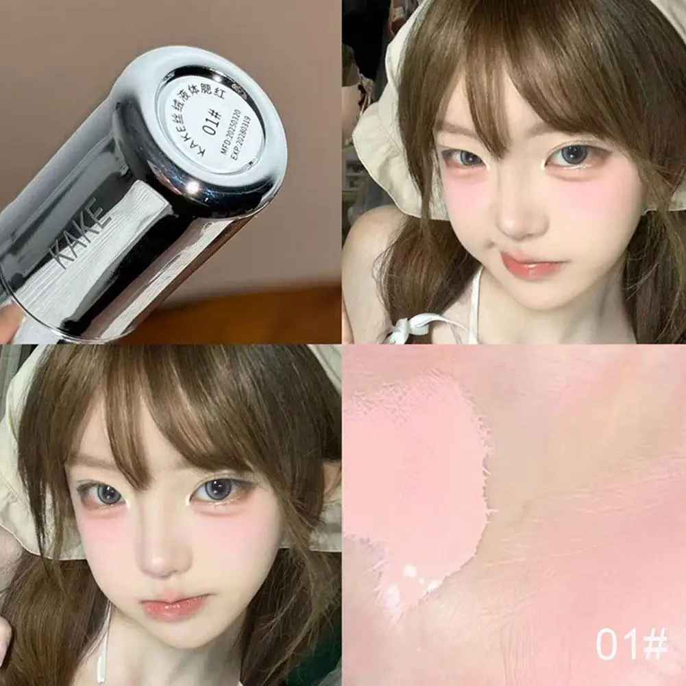 Velvet Matte Liquid Blush – Sponge Head Natural Face Blusher-Blush-Blushia