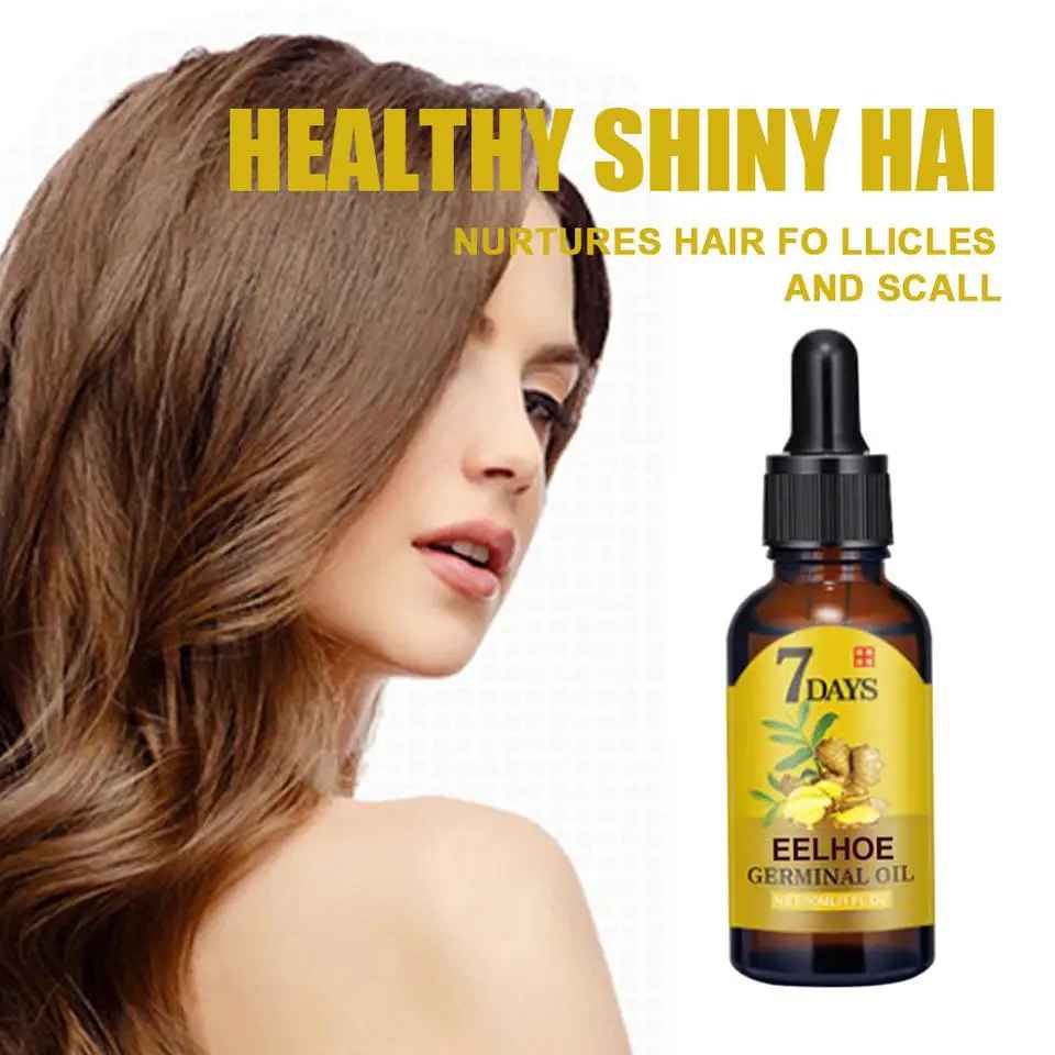 Ginger Hair Oil for Scalp Care & Nourishing Hair