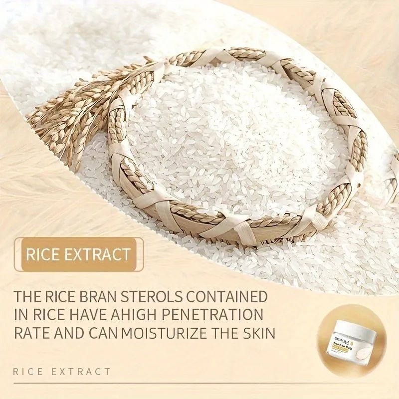 Rice Milk Face Cream 50g – Moisturizing, Brightening & Hydrating Skin Care-Whitening Cream-Blushia