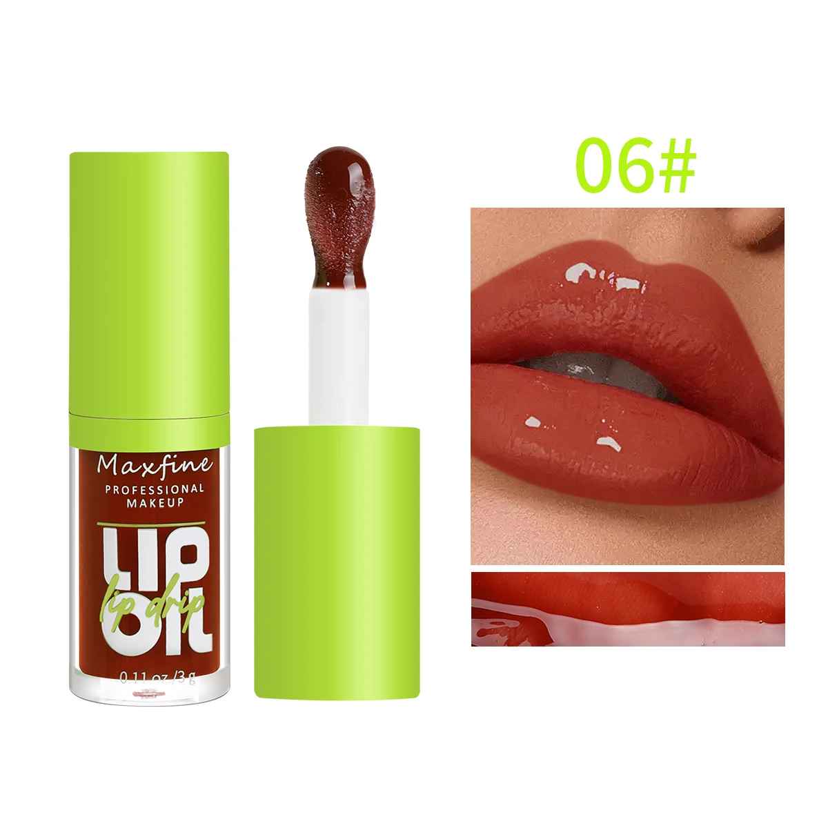 Moisturising Transparent Lip Gloss – Luminous Hydrating Lip Oil Shine-Lip Gloss-Blushia