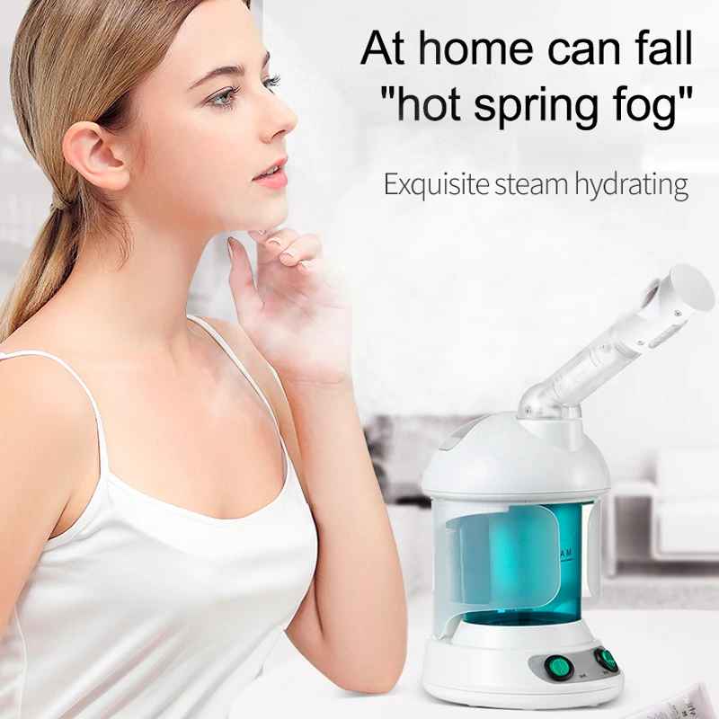 Portable Facial Steamer for Face Hydration and Mist Spray with Ionic Technology-Face Streamer Device-Blushia