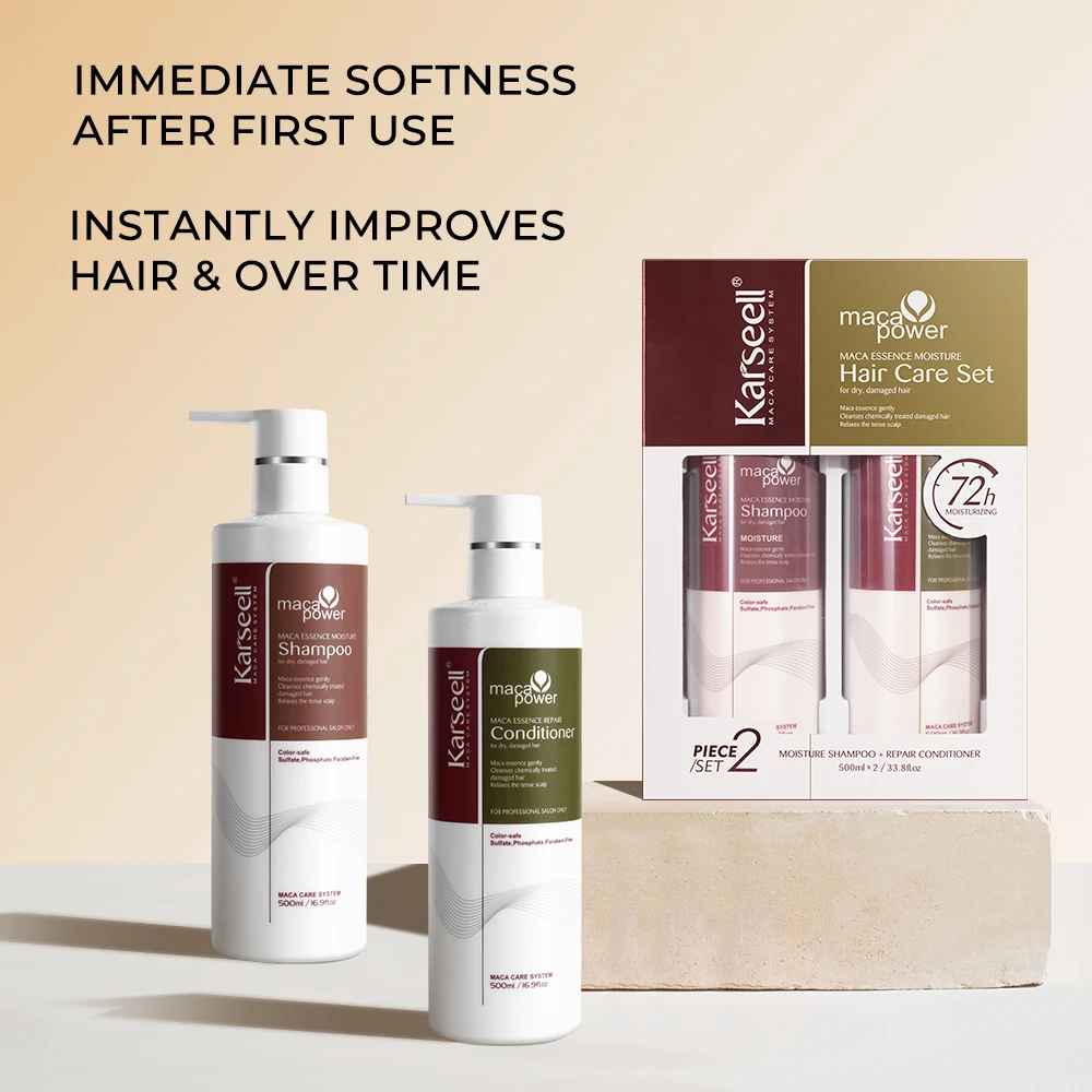 Karseell Collagen Hair Treatment – Repair & Conditioning Shampoo and Conditioner-Shampoo & Conditioner-Blushia