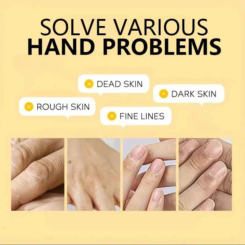 Honey Hand Wax Mask – Moisturising & Exfoliating Hand Treatment-Hand Mask-Blushia