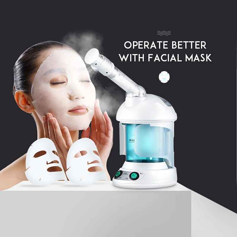 Portable Facial Steamer for Face Hydration and Mist Spray with Ionic Technology-Face Streamer Device-Blushia