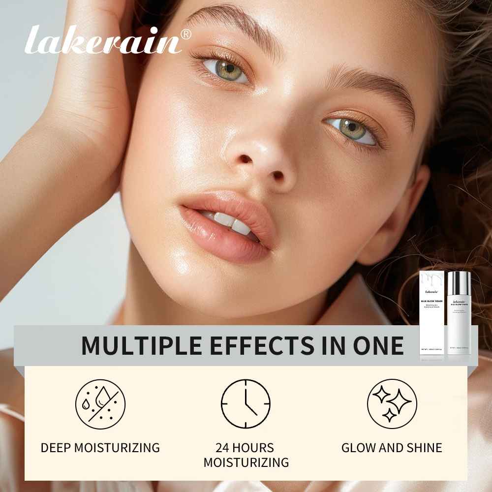 Milk Glow Toner – Brightening & Deep Moisturizing Hydrating Skin Care-Toner-Blushia