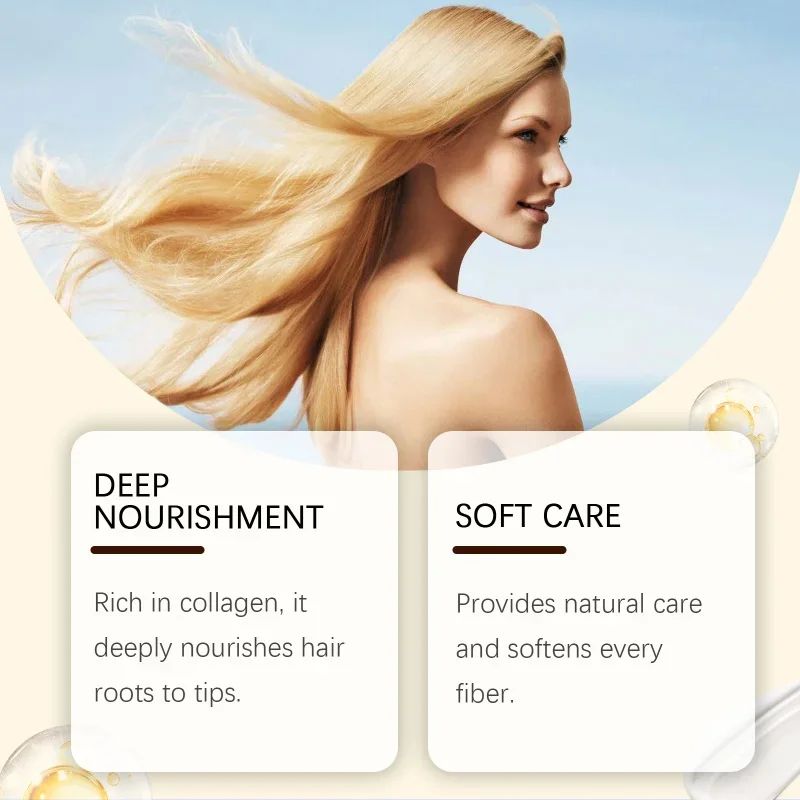 Collagen Hair Conditioner 100ml – Deep Nourish, Repair & Add Shine-Conditioner-Blushia