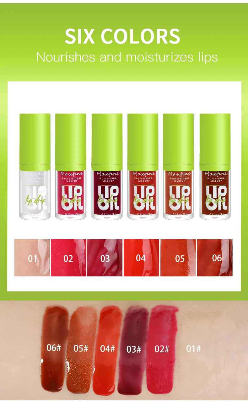 Moisturising Transparent Lip Gloss – Luminous Hydrating Lip Oil Shine-Lip Gloss-Blushia