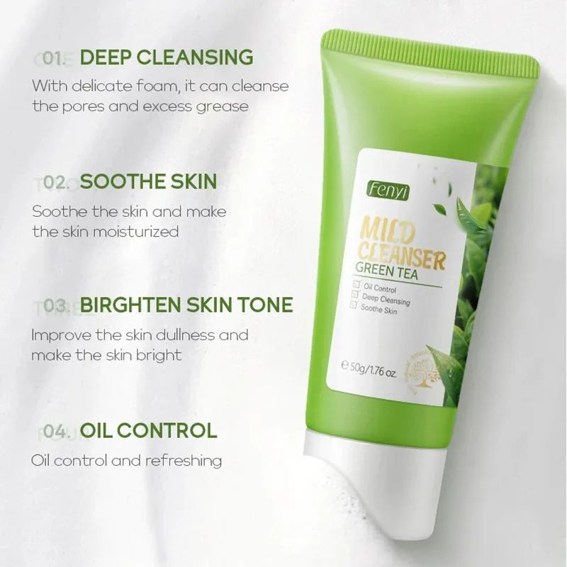 Vitamin C Facial Cleanser – Deep Cleansing & Blackhead Removal Face Wash-Face Wash-Blushia