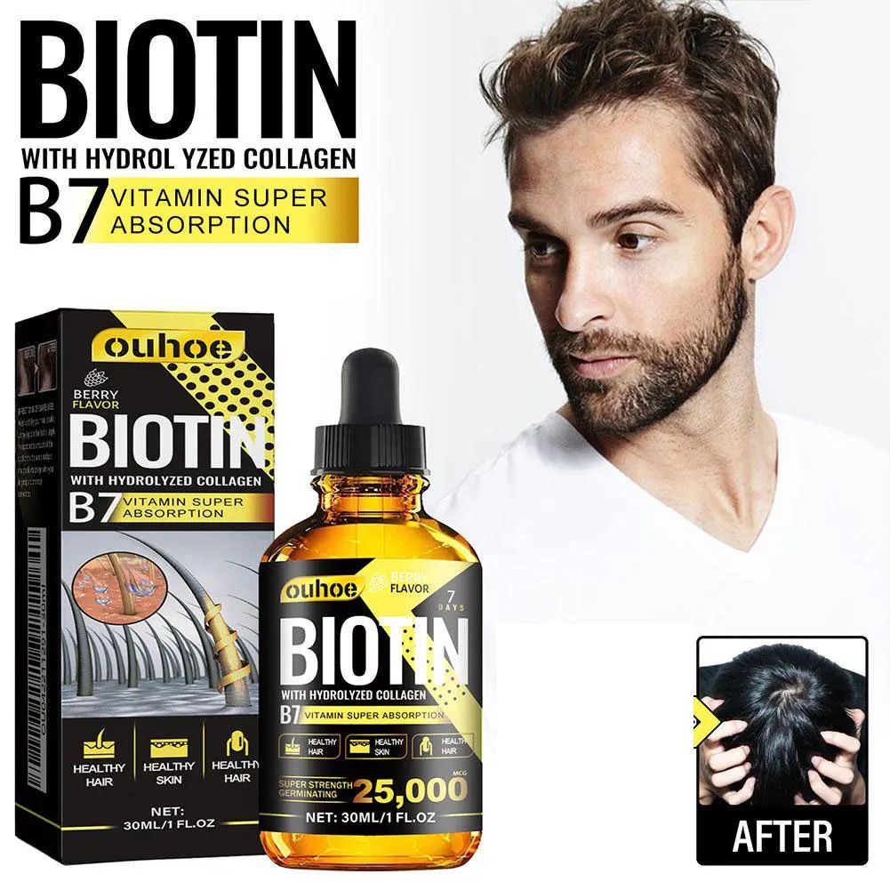 Biotin Hair Growth Oil – Prevent Hair Loss & Nourish Scalp with Essential Oils-Hair Oil-Blushia