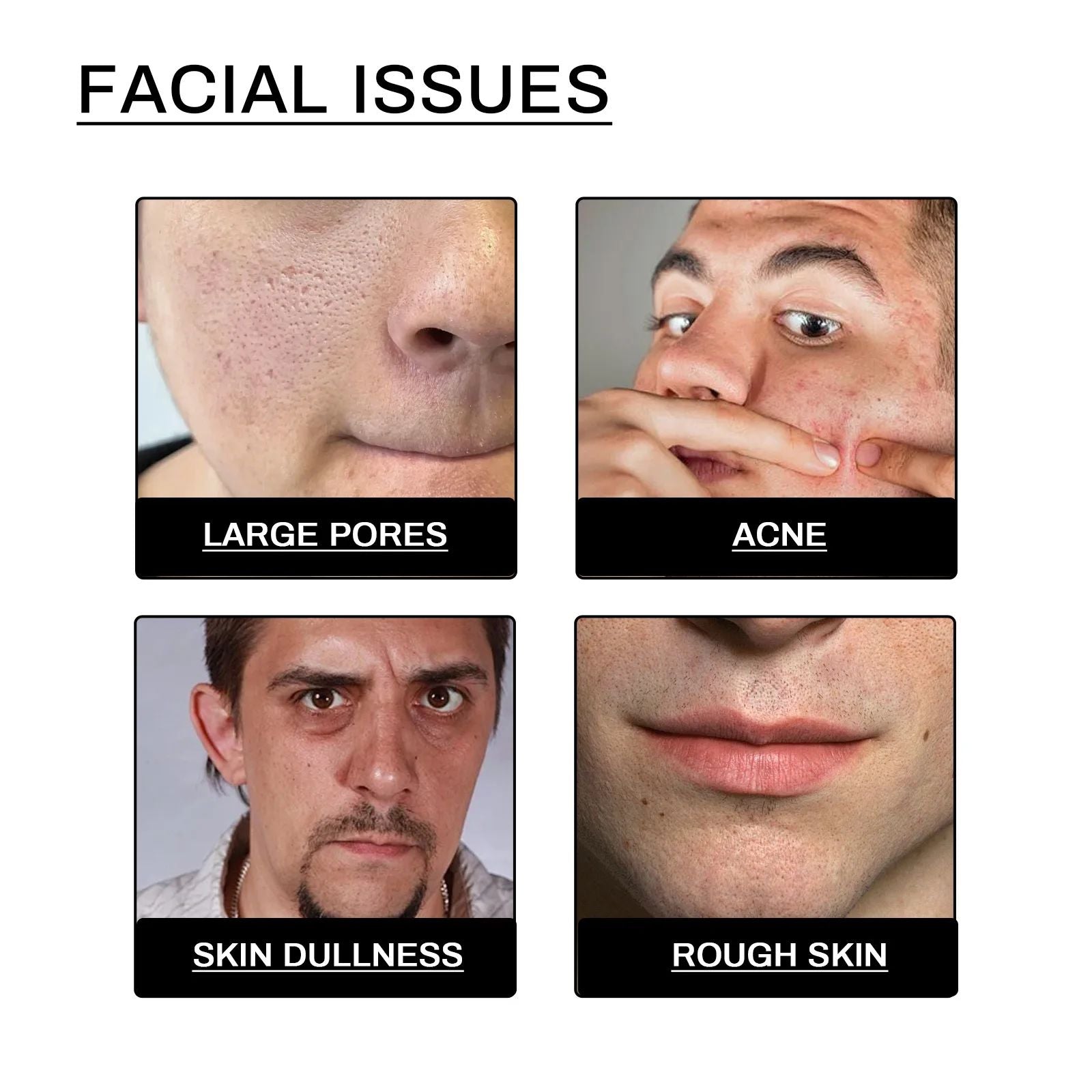 Men’s Deep Cleansing Face Wash – Oil Control & Acne Removal-Face Wash-Blushia