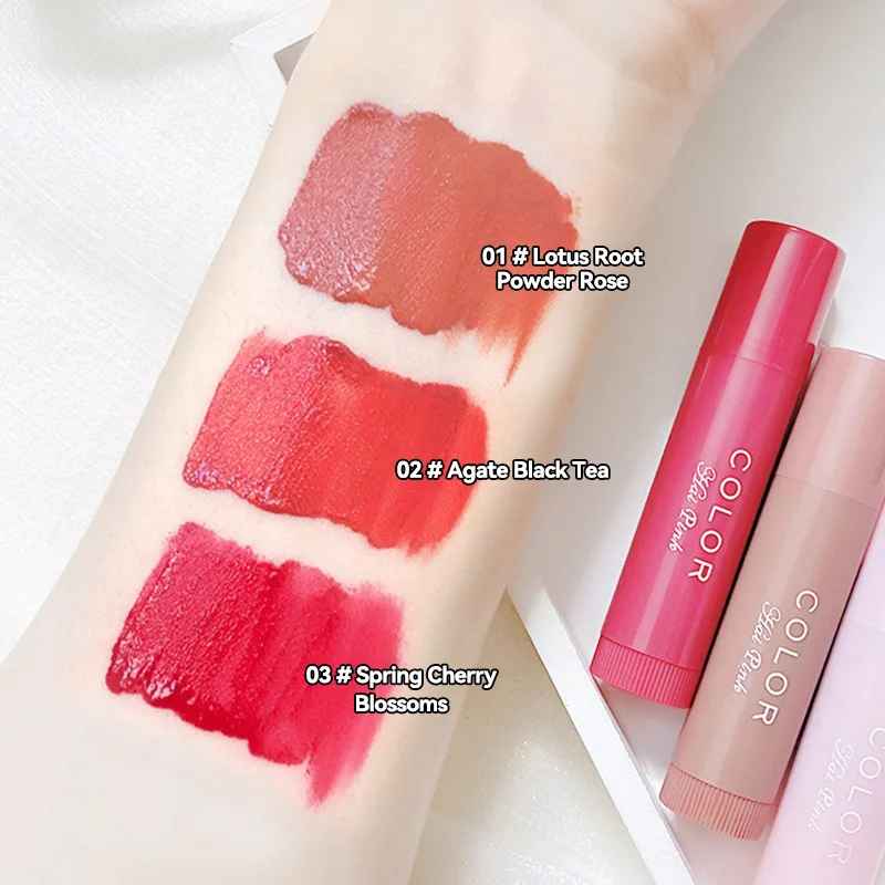 Tinted Moisturizing Lip Balm - Hydrating, Fade Lip Lines, Prevent Chapping-Tinted Lip Balm-Blushia
