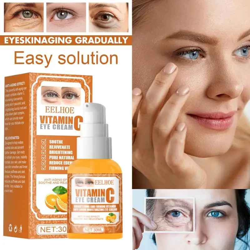 Vitamin C Eye Serum – Dark Circle, Puffiness & Anti-Aging Eye Care-Eye Serum-Blushia