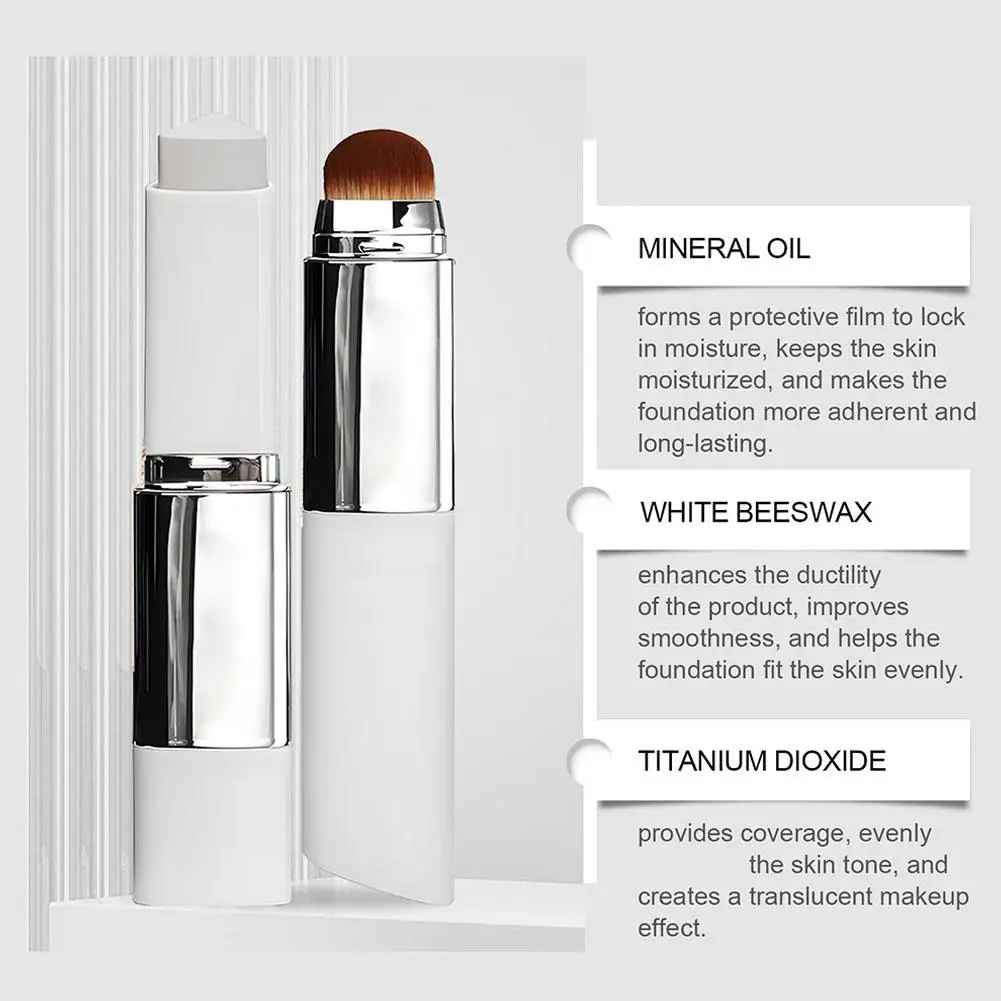 2-in-1 Color-Changing Foundation Stick – Lightweight Moisturising Base-Foundation-Blushia