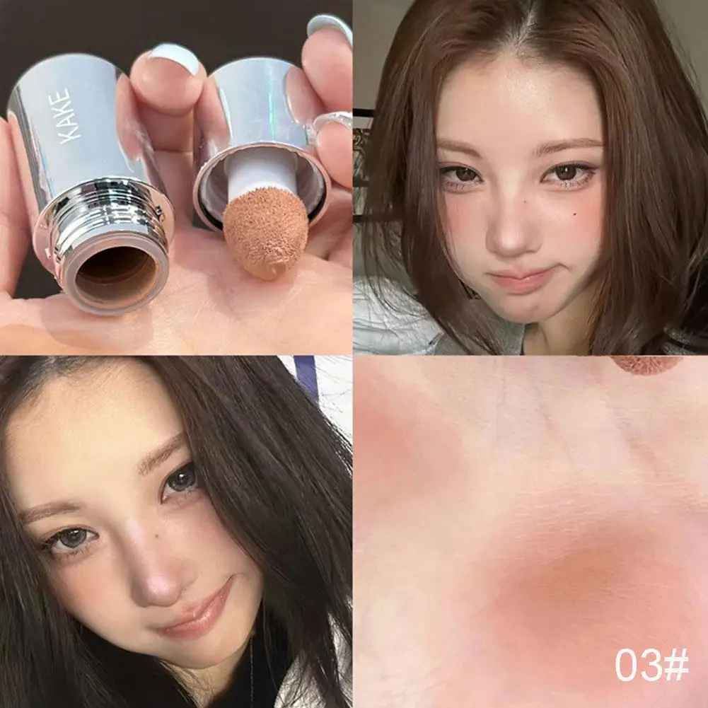 Velvet Matte Liquid Blush – Sponge Head Natural Face Blusher-Blush-Blushia