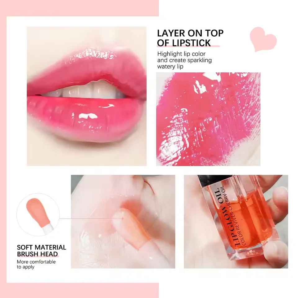 Moisturising Lip Oil Balm – Plumping, Glossy & Hydrating Care-Lip Care-Blushia