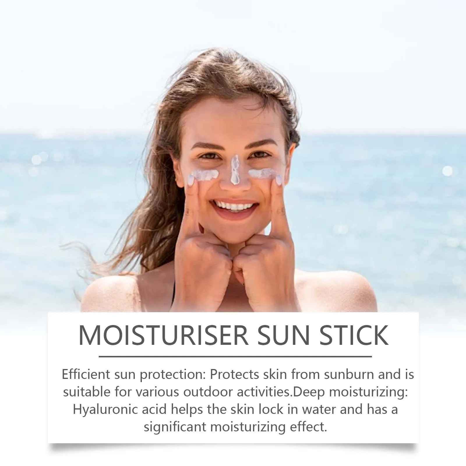SPF 50+ Sunscreen Lotion Cream Long-Lasting Sun Protection Lightweight Non-Greasy Sun Block-Sun Protection-Blushia
