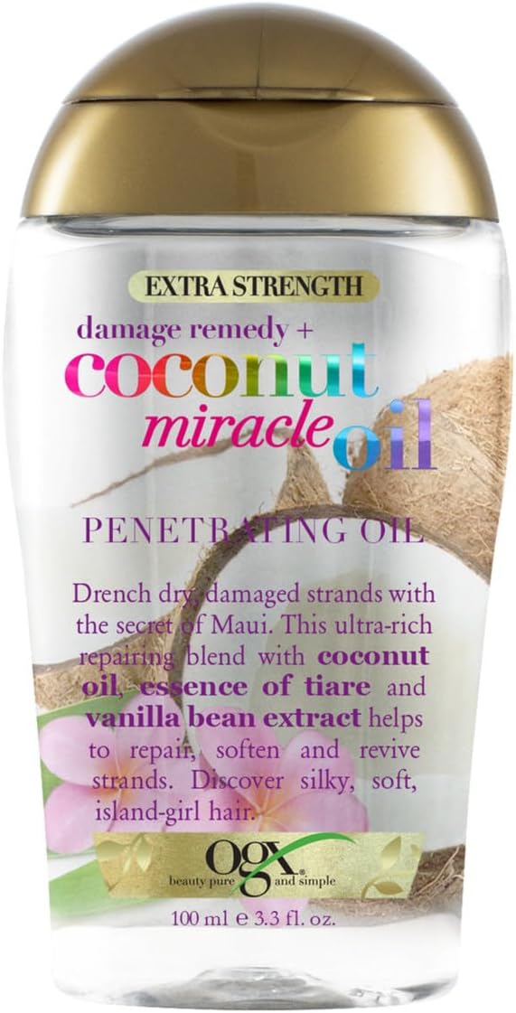 OGX Coconut Miracle Oil for Dry, Frizzy Hair 100ml