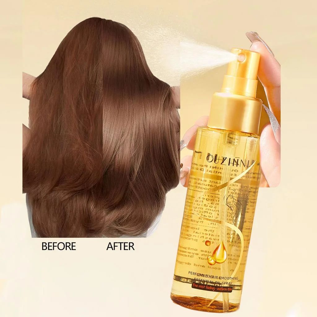 Deep Nourishing Hair Essential Oil Spray – Repair, Hydrate & Add Shine-Hair Oil-Blushia