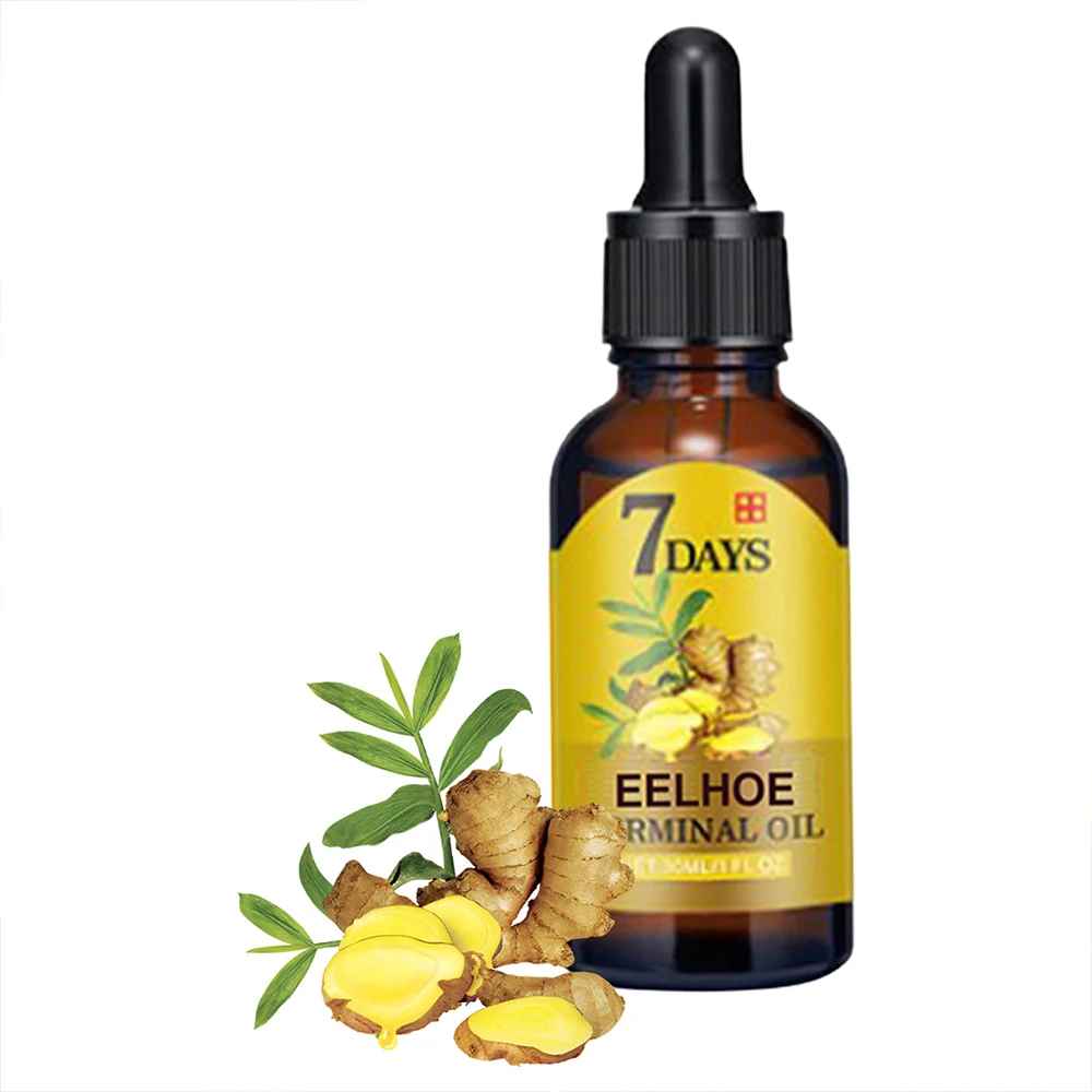 Ginger Hair Oil – Scalp Nourishing & Hair Root Strengthening Treatment