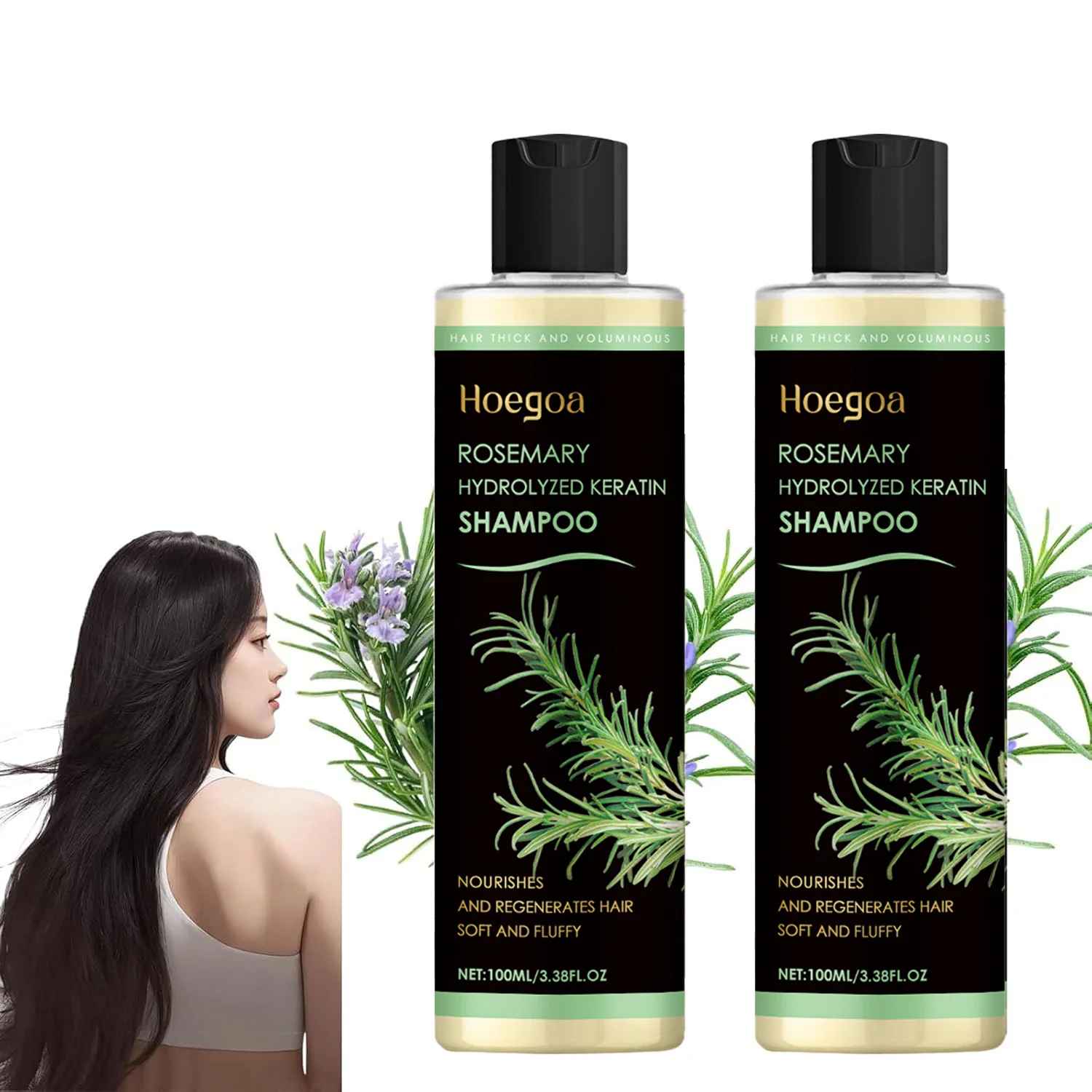Rosemary Shampoo – Soothing, Anti-Dandruff & Hair Repair Hair Care-Shampoo-Blushia